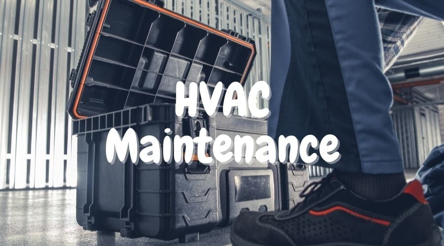 HVAC technician performing heat pump maintenance to fix hot air issues in Portland, OR