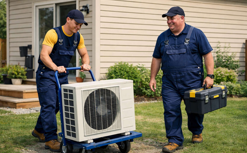 Heat pump installation and replacement services in Portland, Oregon