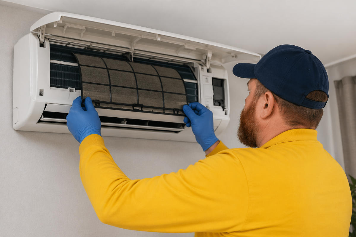 Dealing with a buzzing AC.