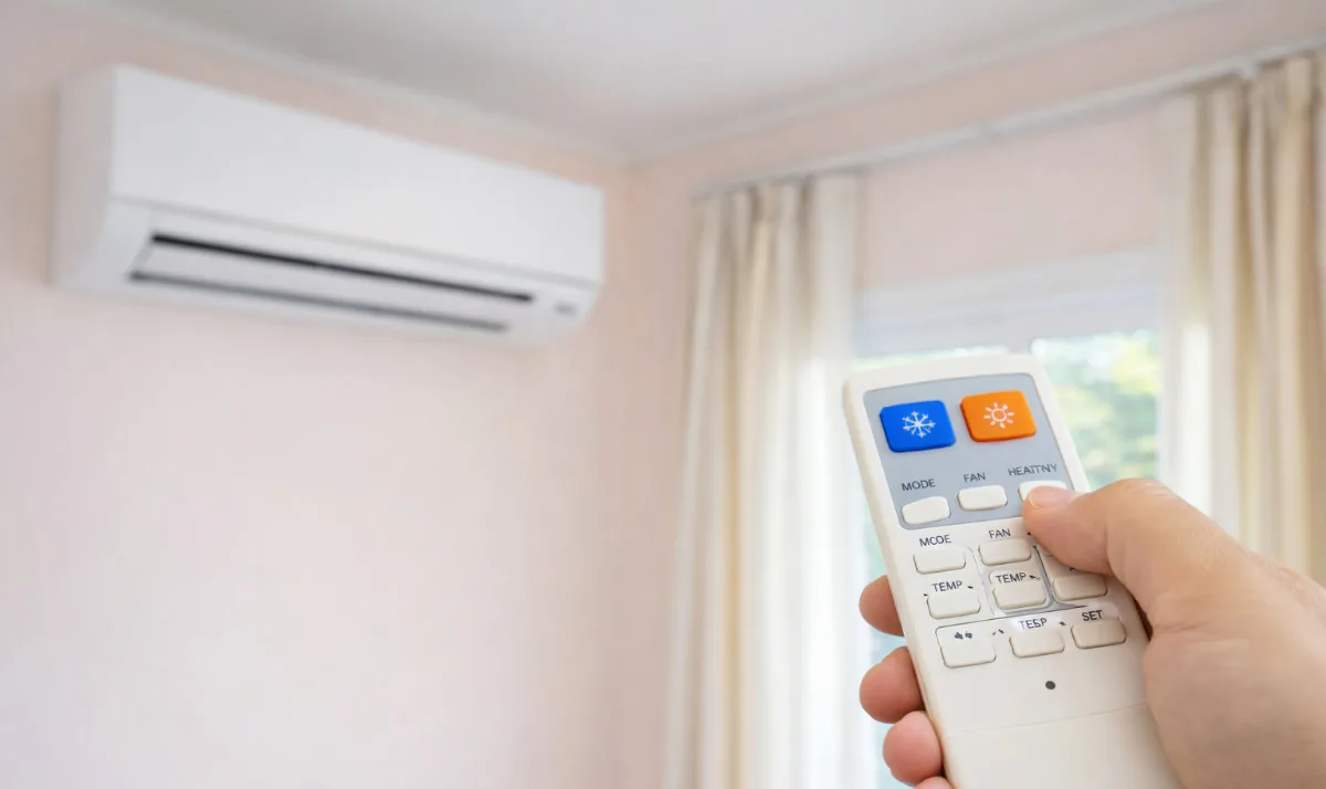 Heat pump not switching between heating and cooling.